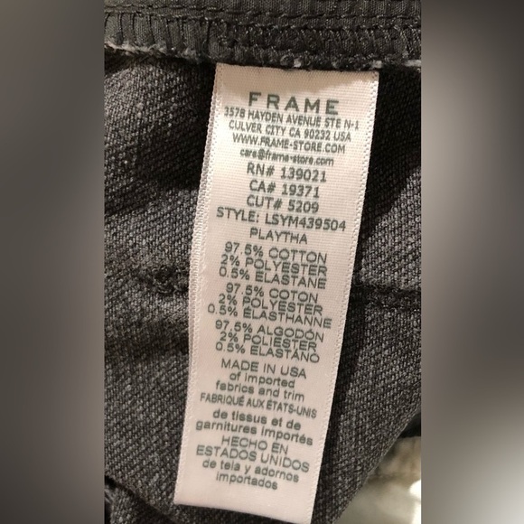 Frame Two Tone Jeans - Picture 8 of 9